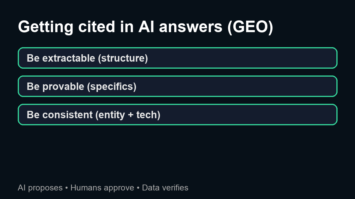 Abstract illustration representing AI and search